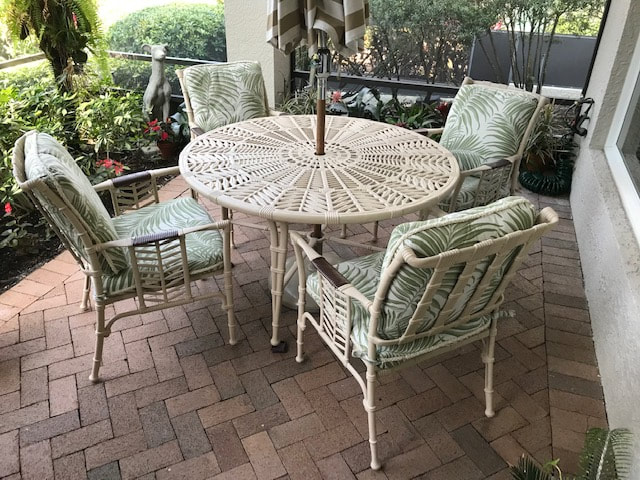 Brown Jordan Cast Patio Furniture Restoration In Bonita Springs Leisure Naples Residential Commercial New S Marco Island Fort Myers Estero - Outdoor Furniture Cushions Naples Fl